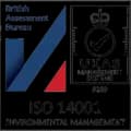 ISO 14001:2015 Environmental Management Systems logo