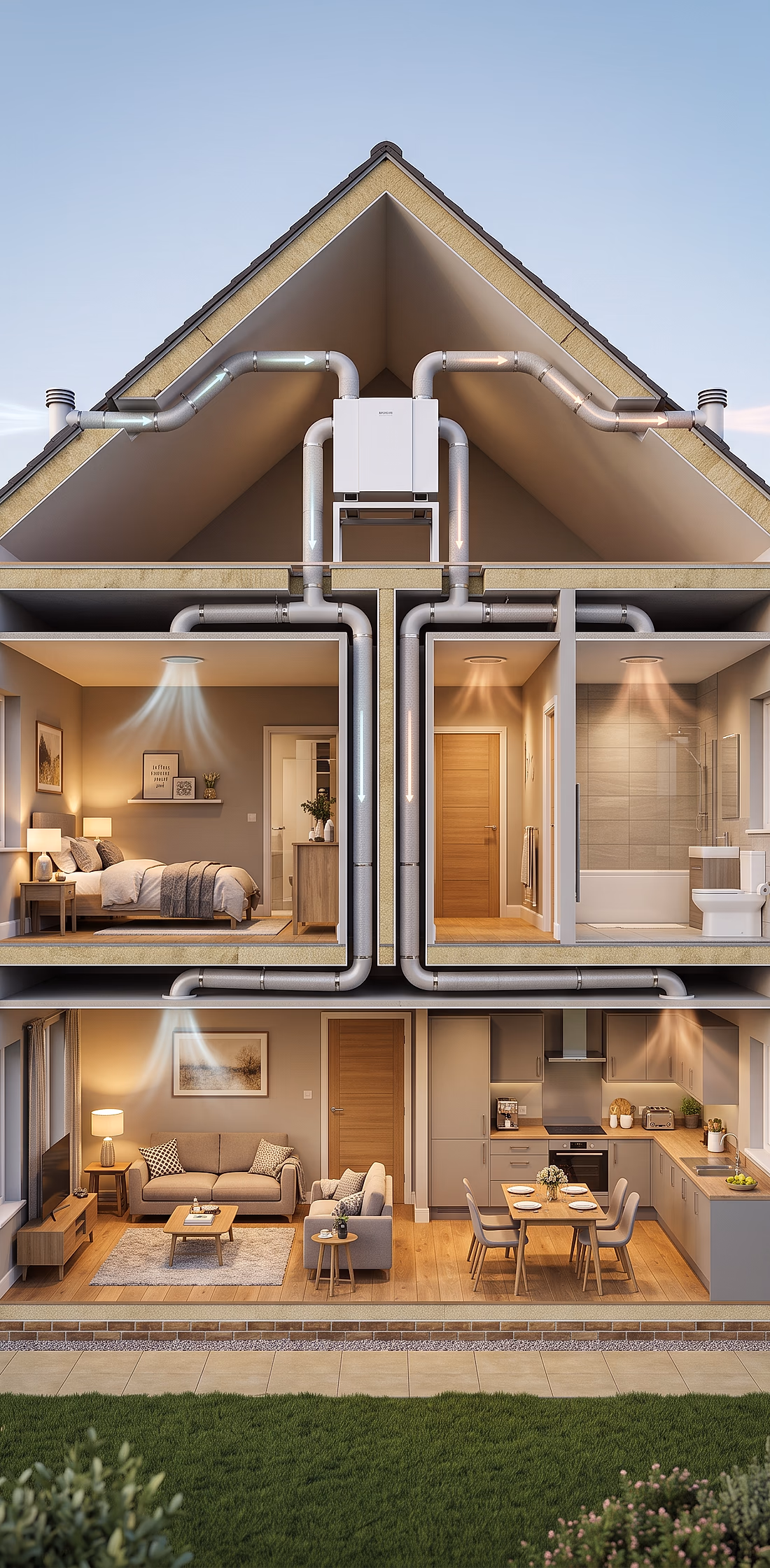 Insulation — Airflow designed in