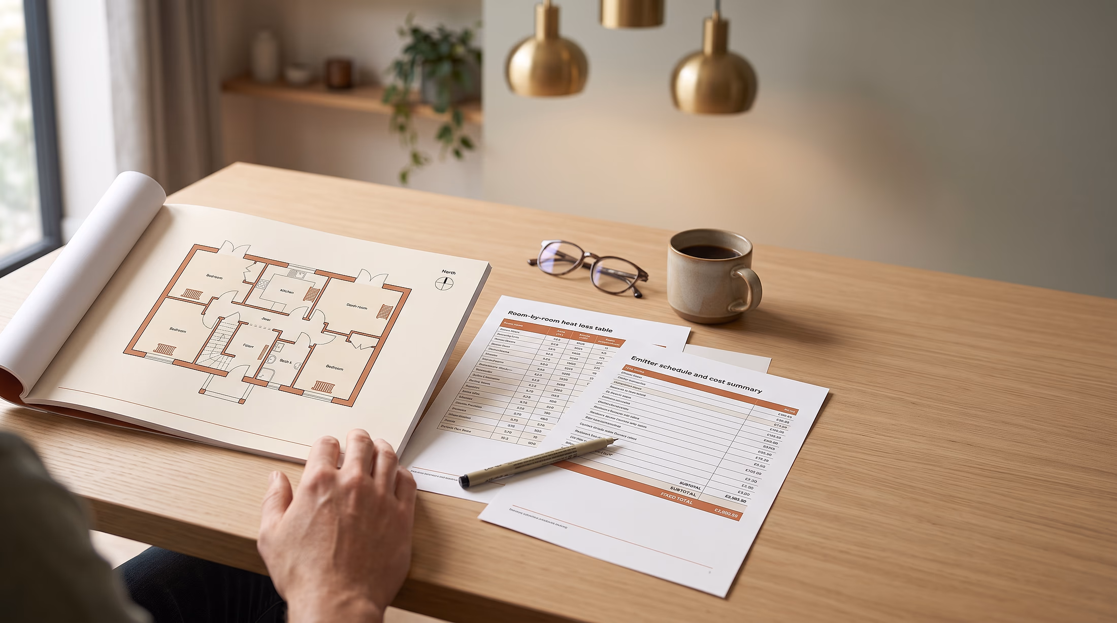 Air Source Heat Pumps — step 3: Design pack and fixed quote