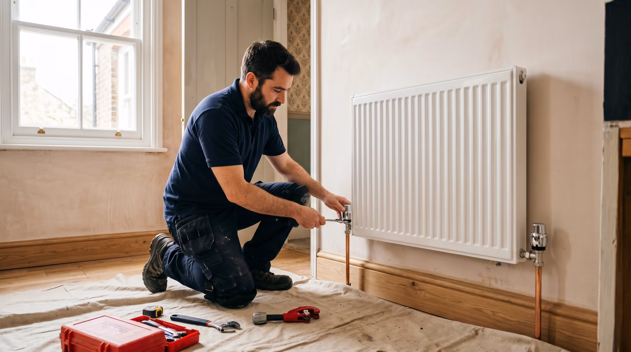 Boilers & First Time Central Heating — step 4: Installation