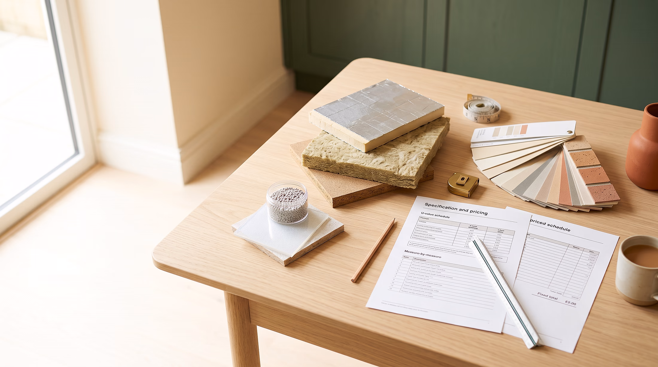 Insulation — step 2: Specification and fixed price