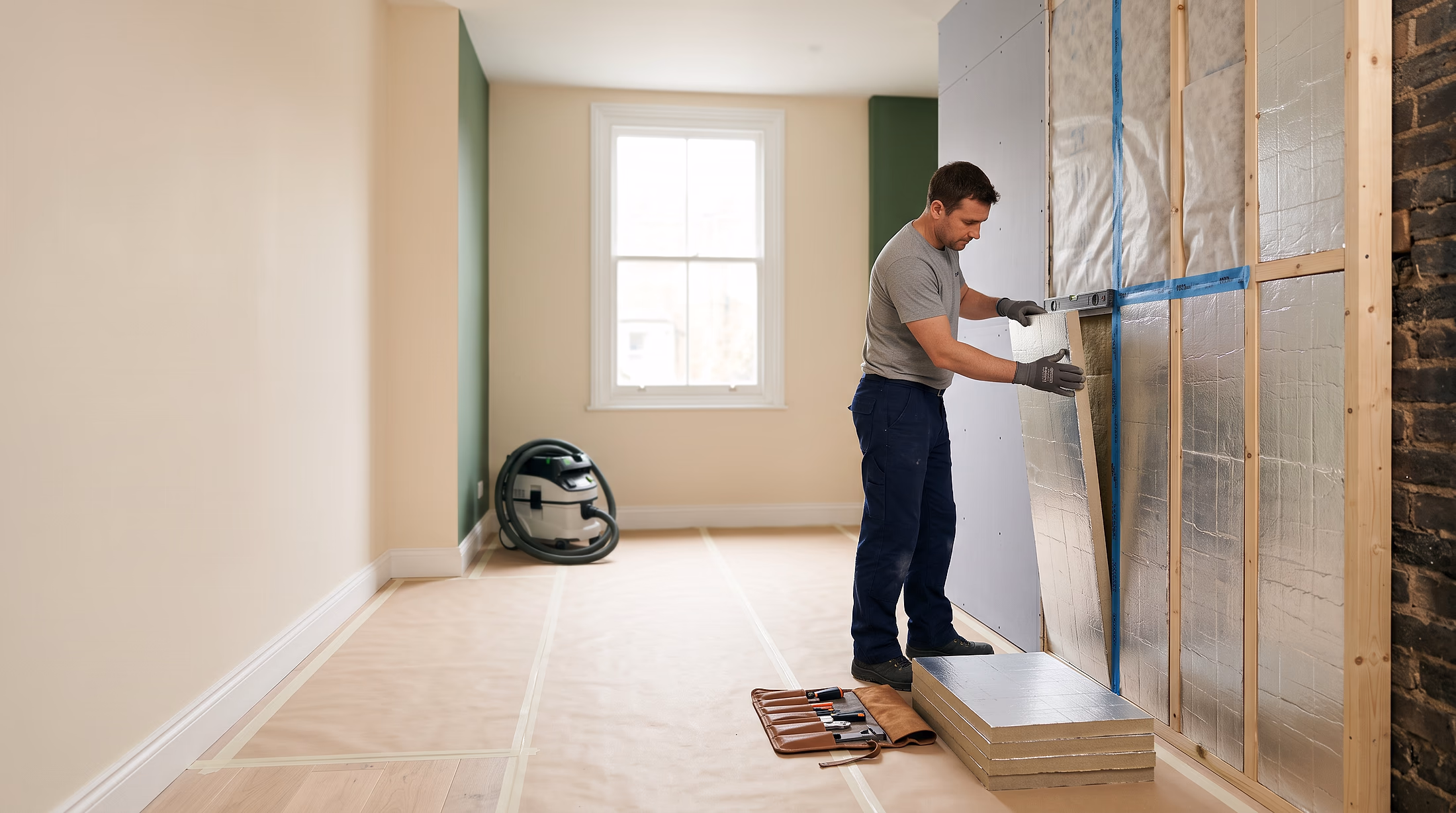 Insulation — step 3: Installation