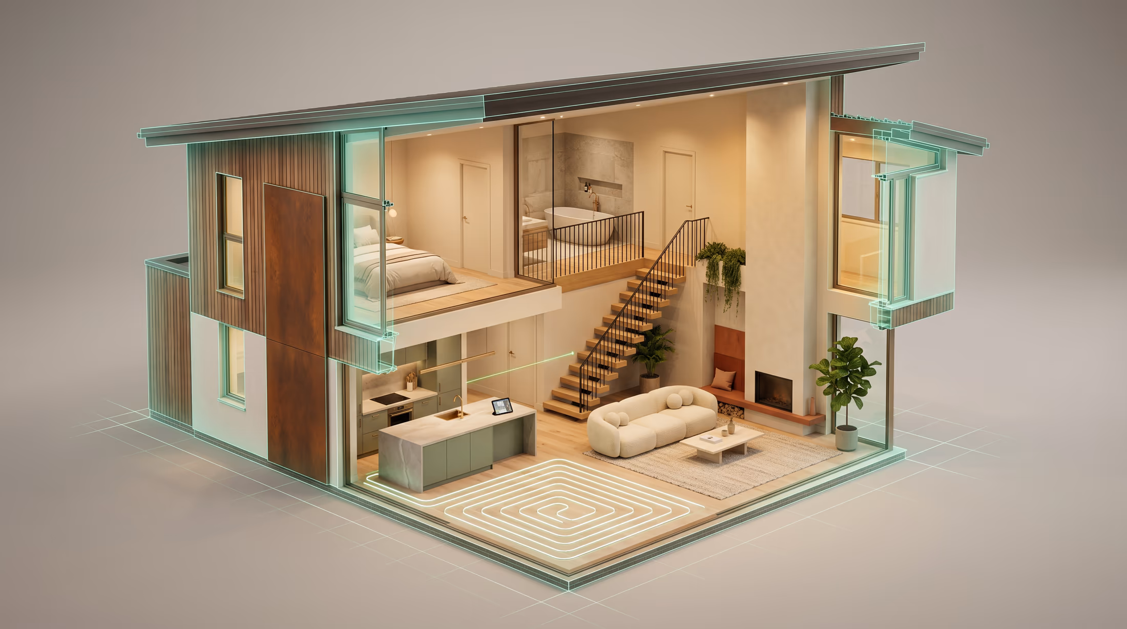 Underfloor Heating — step 1: Survey and heat loss calculation